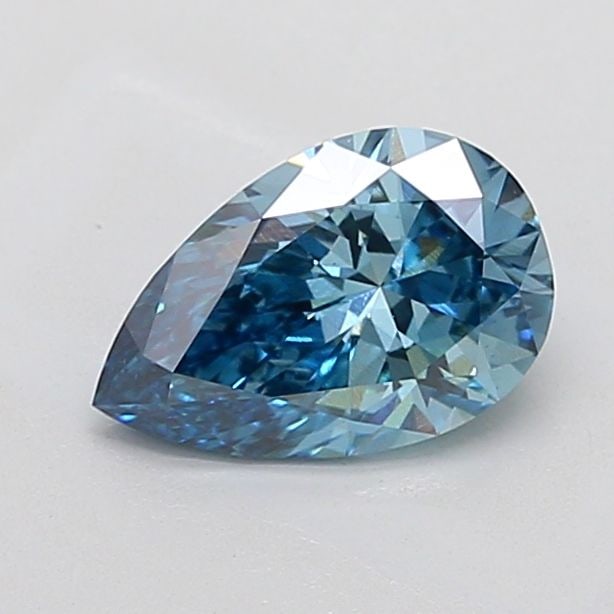 Loose Diamond - PEAR 1.54ct Fancy Vivid Blue VS1: Loose Diamond - PEAR 1.54ct Fancy Vivid Blue VS1 Source: This is a real non-mined Diamond that has been grown in a lab Shape: PEAR Carats: 1.54 Color: Fancy Vivid Blue Certification: IGI Video: