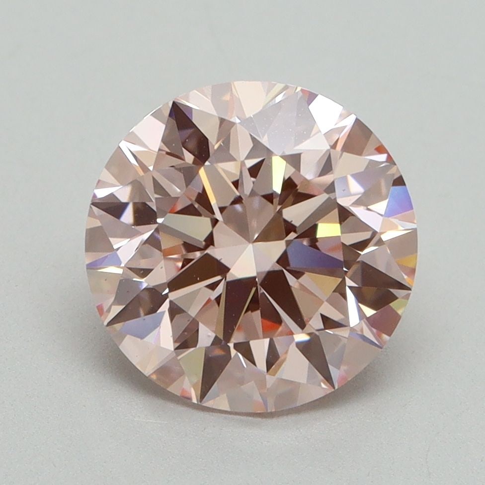 Ideal Loose Diamond - ROUND 2.75ct Fancy Intense Pink VS1: Ideal Loose Diamond - ROUND 2.75ct Fancy Intense Pink VS1 Source: This is a real non-mined Diamond that has been grown in a lab Shape: ROUND Carats: 2.75 Color: Fancy Intense Pink Certification: IGI V