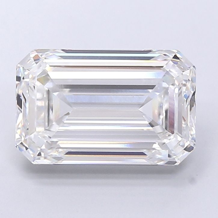 Loose Diamond - EMERALD 6.77ct F VVS2: Loose Diamond - EMERALD 6.77ct F VVS2 Source: This is a real non-mined Diamond that has been grown in a lab Shape: EMERALD Carats: 6.77 Color: F Clarity: VVS2 Certification: IGI Video: Video Link The