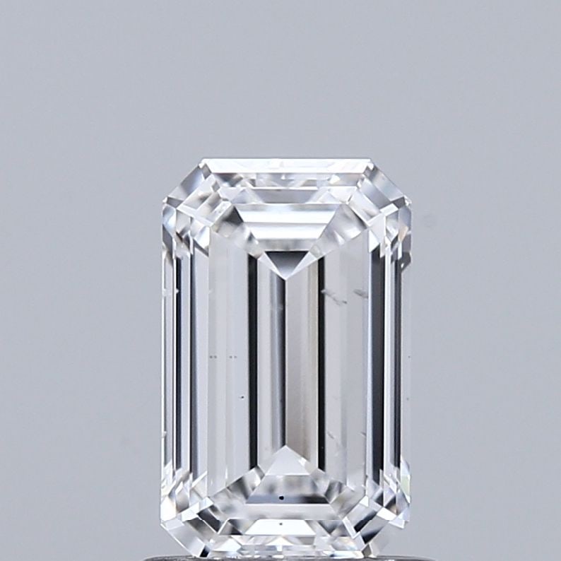Loose Diamond - EMERALD 1.01ct E SI1: Loose Diamond - EMERALD 1.01ct E SI1 Source: This is a real non-mined Diamond that has been grown in a lab Shape: EMERALD Carats: 1.01 Color: E Clarity: SI1 Certification: IGI Video: Video Link The