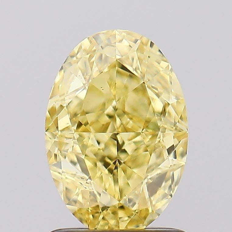 Loose Diamond - OVAL 1.54ct Fancy Intense Yellow VS1: Loose Diamond - OVAL 1.54ct Fancy Intense Yellow VS1 Source: This is a real non-mined Diamond that has been grown in a lab Shape: OVAL Carats: 1.54 Color: Fancy Intense Yellow Certification: IGI
