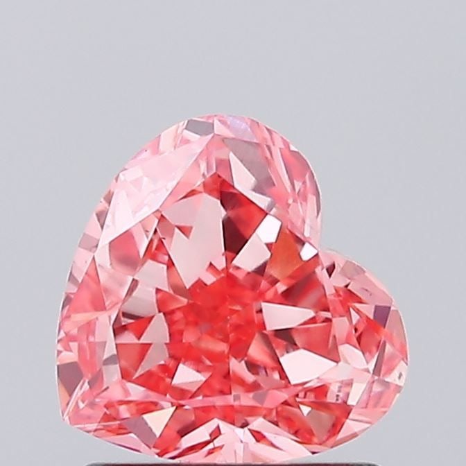 Loose Diamond - HEART 1.15ct Fancy Vivid Pink VS1: Loose Diamond - HEART 1.15ct Fancy Vivid Pink VS1 Source: This is a real non-mined Diamond that has been grown in a lab Shape: HEART Carats: 1.15 Color: Fancy Vivid Pink Certification: IGI Video: