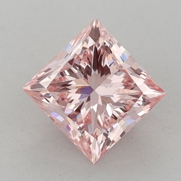 Loose Diamond - PRINCESS 1.14ct Fancy Vivid Pink VS1: Loose Diamond - PRINCESS 1.14ct Fancy Vivid Pink VS1 Source: This is a real non-mined Diamond that has been grown in a lab Shape: PRINCESS Carats: 1.14 Color: Fancy Vivid Pink Certification: IGI Video