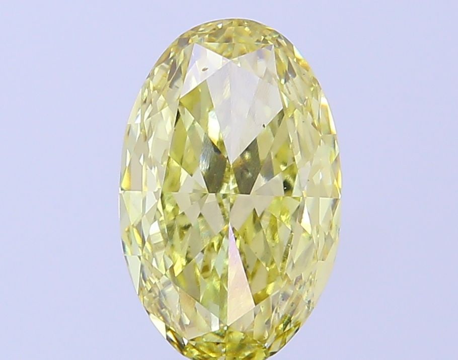 Loose Diamond - OVAL 4.03ct Fancy Intense Yellow VS1: Loose Diamond - OVAL 4.03ct Fancy Intense Yellow VS1 Source: This is a real non-mined Diamond that has been grown in a lab Shape: OVAL Carats: 4.03 Color: Fancy Intense Yellow Certification: IGI