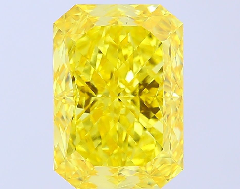 Loose Diamond - RADIANT 7.15ct Fancy Vivid Yellow VS1 (1 of 1)