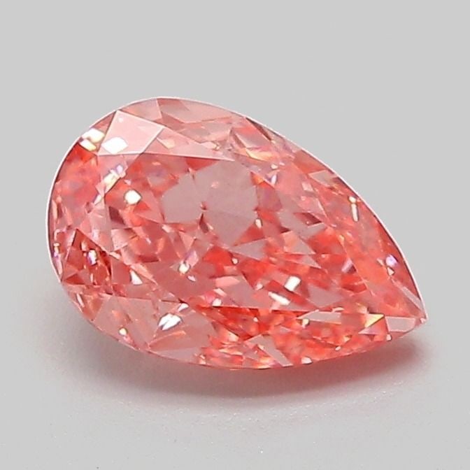 Loose Diamond - PEAR 1.07ct Fancy Vivid Pink VS1: Loose Diamond - PEAR 1.07ct Fancy Vivid Pink VS1 Source: This is a real non-mined Diamond that has been grown in a lab Shape: PEAR Carats: 1.07 Color: Fancy Vivid Pink Certification: IGI Video: