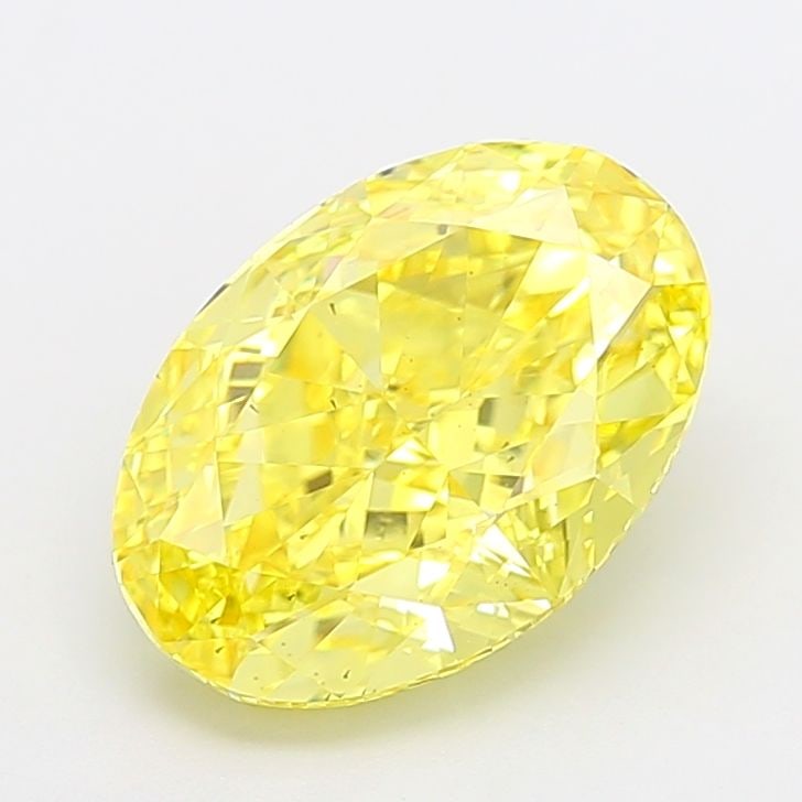 Loose Diamond - OVAL 5.1ct Fancy Intense Yellow VS2: Loose Diamond - OVAL 5.1ct Fancy Intense Yellow VS2 Source: This is a real non-mined Diamond that has been grown in a lab Shape: OVAL Carats: 5.1 Color: Fancy Intense Yellow Certification: IGI Video: