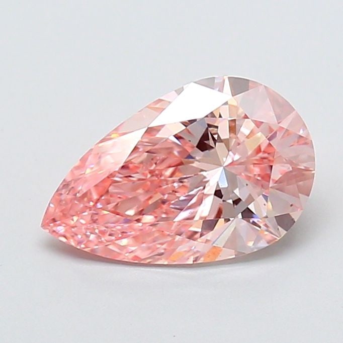 Loose Diamond - PEAR 1.57ct Fancy Intense Pink VS1: Loose Diamond - PEAR 1.57ct Fancy Intense Pink VS1 Source: This is a real non-mined Diamond that has been grown in a lab Shape: PEAR Carats: 1.57 Color: Fancy Intense Pink Certification: IGI Video: