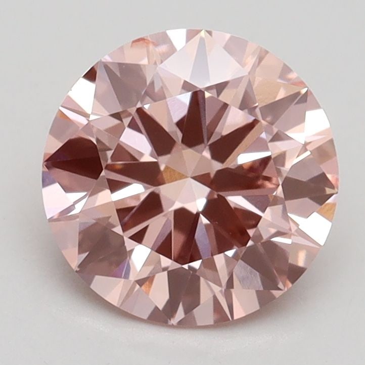 Loose Diamond - ROUND 1.7ct Fancy Intense Pink VS2: Loose Diamond - ROUND 1.7ct Fancy Intense Pink VS2 Source: This is a real non-mined Diamond that has been grown in a lab Shape: ROUND Carats: 1.7 Color: Fancy Intense Pink Certification: IGI Video: