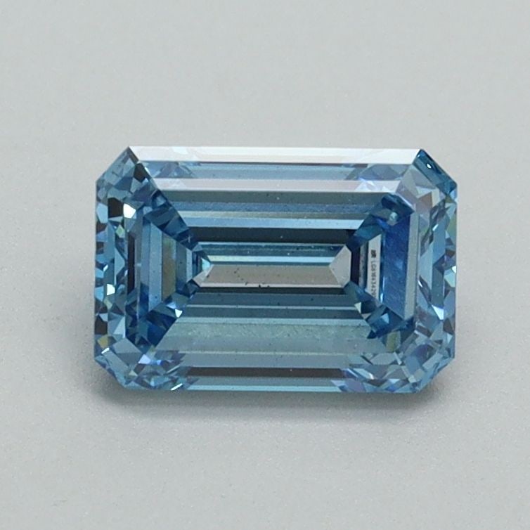 Loose Diamond - EMERALD 1.0ct Fancy Intense Blue VS2 (1 of 1)