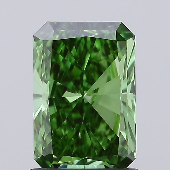 Loose Diamond - RADIANT 0.94ct Fancy Vivid Green VVS2 (1 of 1)