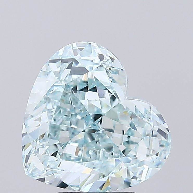 Loose Diamond - HEART 5.0ct Fancy Intense Green VVS2: Loose Diamond - HEART 5.0ct Fancy Intense Green VVS2 Source: This is a real non-mined Diamond that has been grown in a lab Shape: HEART Carats: 5.0 Color: Fancy Intense Green Certification: IGI