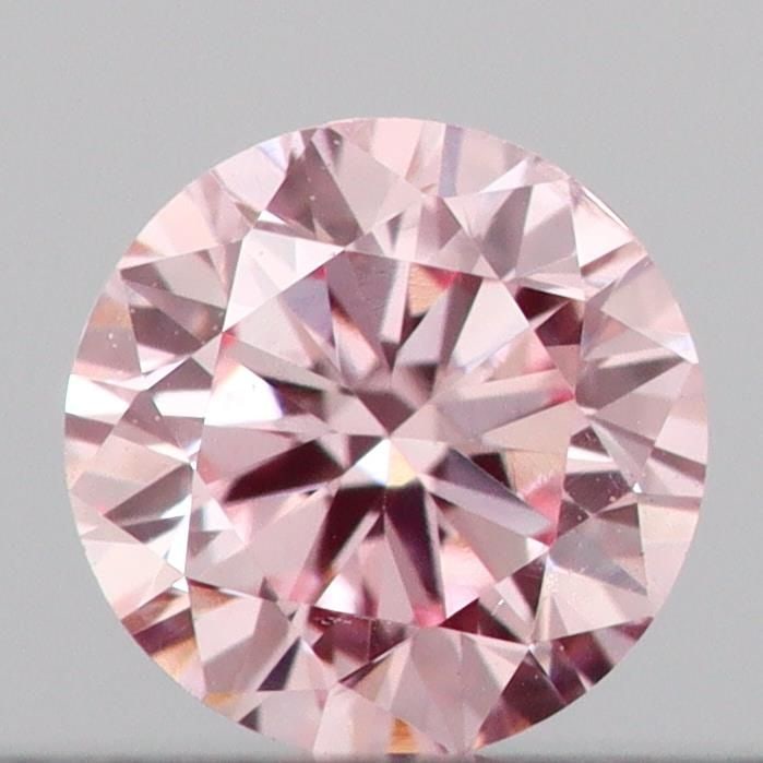 Loose Diamond - ROUND 0.15ct Fancy Intense Pink VS2: Loose Diamond - ROUND 0.15ct Fancy Intense Pink VS2 Source: This is a real non-mined Diamond that has been grown in a lab Shape: ROUND Carats: 0.15 Color: Fancy Intense Pink Certification: IGI Video:
