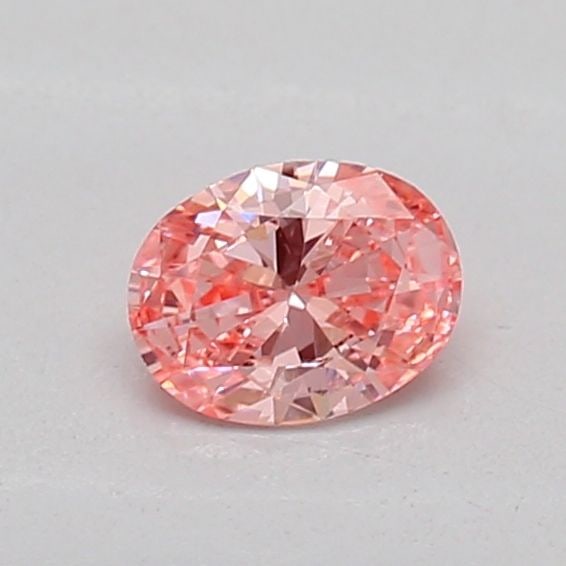 Loose Diamond - OVAL 0.18ct Fancy Vivid Pink VVS2: Loose Diamond - OVAL 0.18ct Fancy Vivid Pink VVS2 Source: This is a real non-mined Diamond that has been grown in a lab Shape: OVAL Carats: 0.18 Color: Fancy Vivid Pink Certification: IGI The Diamond 