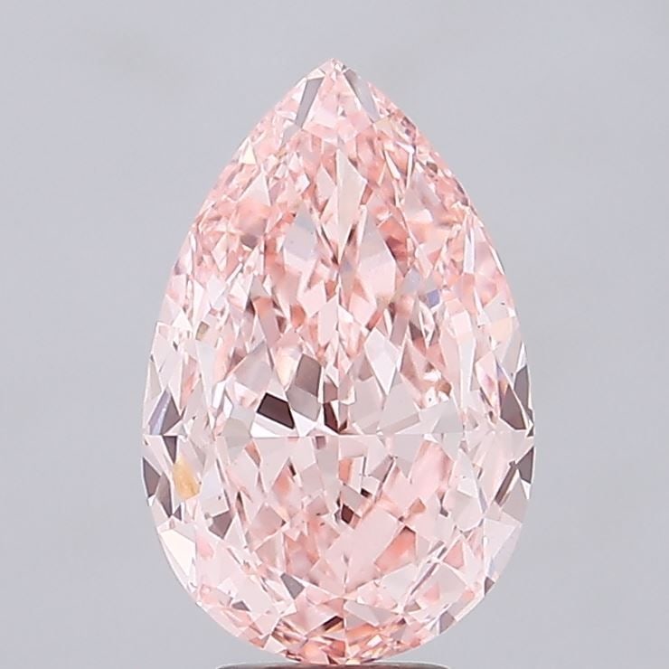 Loose Diamond - PEAR 7.02ct Fancy Vivid Pink VS1: Loose Diamond - PEAR 7.02ct Fancy Vivid Pink VS1 Source: This is a real non-mined Diamond that has been grown in a lab Shape: PEAR Carats: 7.02 Color: Fancy Vivid Pink Certification: IGI Video: Video