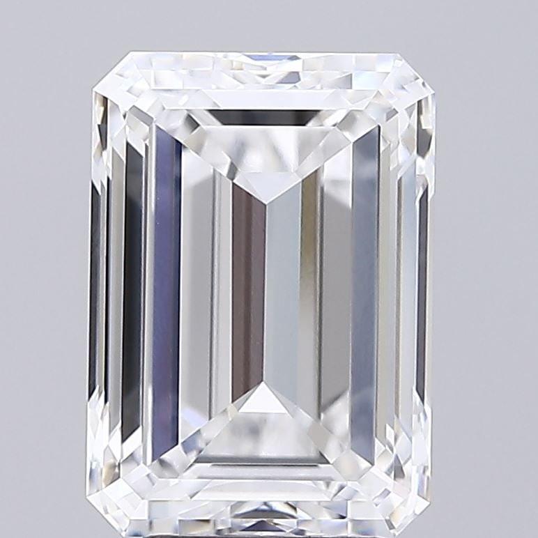 Loose Diamond - EMERALD 5.01ct D VVS2: Loose Diamond - EMERALD 5.01ct D VVS2 Source: This is a real non-mined Diamond that has been grown in a lab Shape: EMERALD Carats: 5.01 Color: D Clarity: VVS2 Certification: IGI Video: