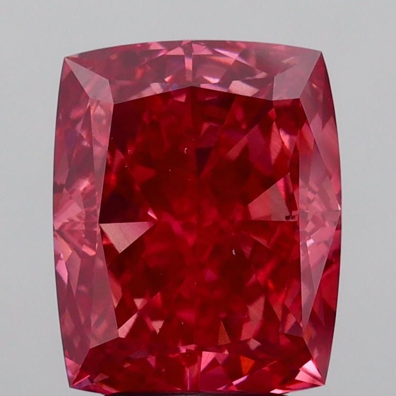 Loose Diamond - CUSHION MODIFIED 4.16ct Fancy Vivid Pink VS1: Loose Diamond - CUSHION MODIFIED 4.16ct Fancy Vivid Pink VS1 Source: This is a real non-mined Diamond that has been grown in a lab Shape: CUSHION MODIFIED Carats: 4.16 Color: Fancy Vivid Pink Certific