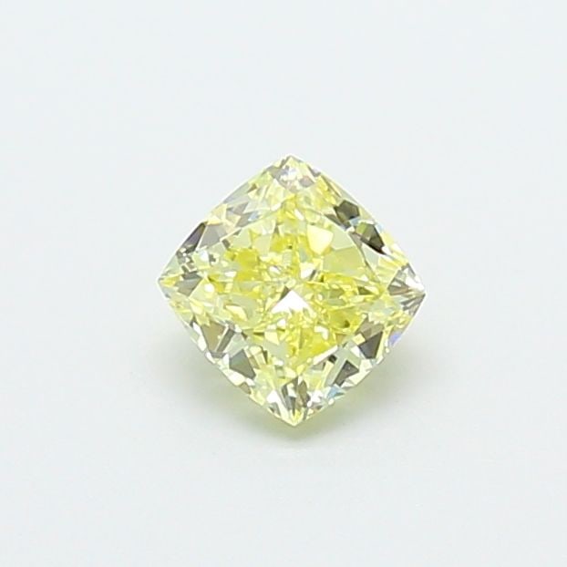 Loose Diamond - CUSHION MODIFIED 0.53ct Fancy Light Yellow VS1: Loose Diamond - CUSHION MODIFIED 0.53ct Fancy Light Yellow VS1 Source: This is a real non-mined Diamond that has been grown in a lab Shape: CUSHION MODIFIED Carats: 0.53 Color: Fancy Light Yellow