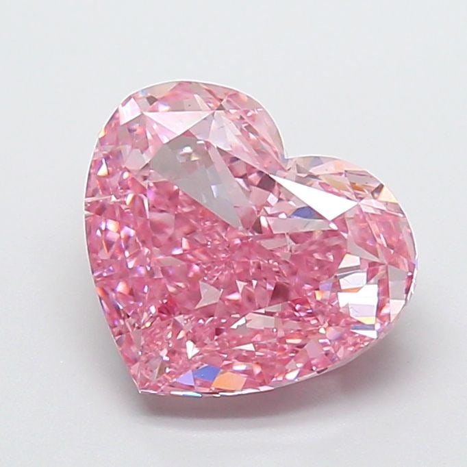 Loose Diamond - HEART 5.01ct Fancy Vivid Pink VS2 (1 of 1)
