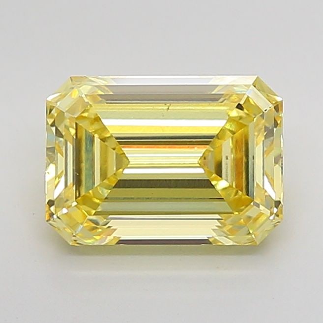 Loose Diamond - EMERALD 3.33ct Fancy Intense Yellow VS2: Loose Diamond - EMERALD 3.33ct Fancy Intense Yellow VS2 Source: This is a real non-mined Diamond that has been grown in a lab Shape: EMERALD Carats: 3.33 Color: Fancy Intense Yellow Certification: