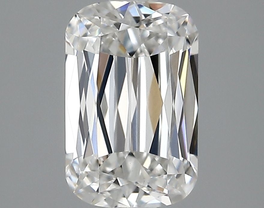 Loose Diamond - CUSHION MODIFIED 1.1ct E VVS2: Loose Diamond - CUSHION MODIFIED 1.1ct E VVS2 Source: This is a real non-mined Diamond that has been grown in a lab Shape: CUSHION MODIFIED Carats: 1.1 Color: E Clarity: VVS2 Certification: IGI