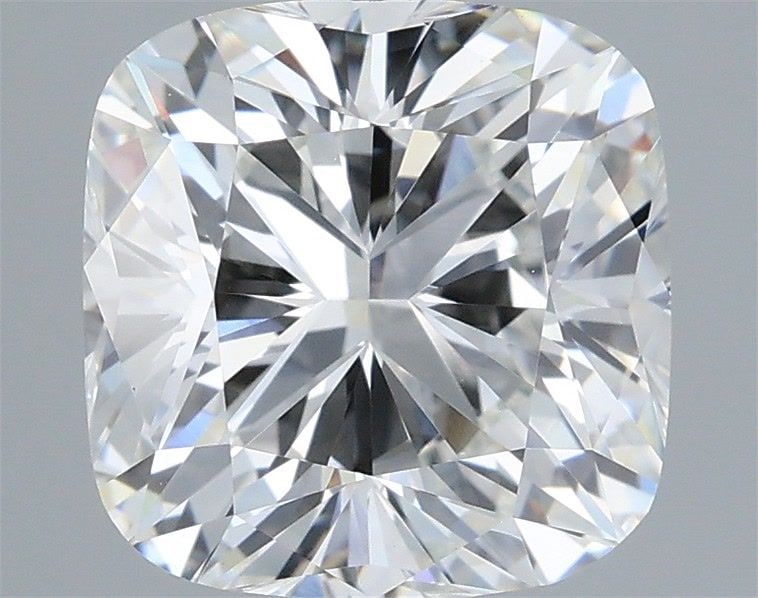 Loose Diamond - CUSHION MODIFIED 3.49ct F VVS2: Loose Diamond - CUSHION MODIFIED 3.49ct F VVS2 Source: This is a real non-mined Diamond that has been grown in a lab Shape: CUSHION MODIFIED Carats: 3.49 Color: F Clarity: VVS2 Certification: IGI