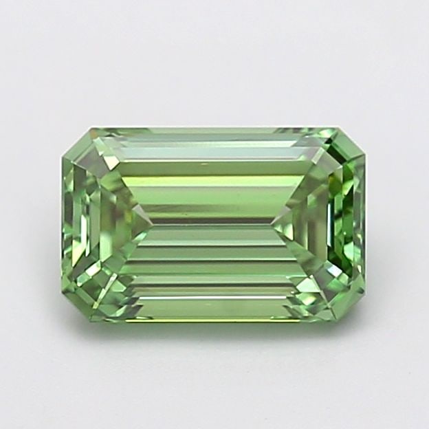 Loose Diamond - EMERALD 2.0ct Fancy Vivid Green VS1: Loose Diamond - EMERALD 2.0ct Fancy Vivid Green VS1 Source: This is a real non-mined Diamond that has been grown in a lab Shape: EMERALD Carats: 2.0 Color: Fancy Vivid Green Certification: IGI Video: