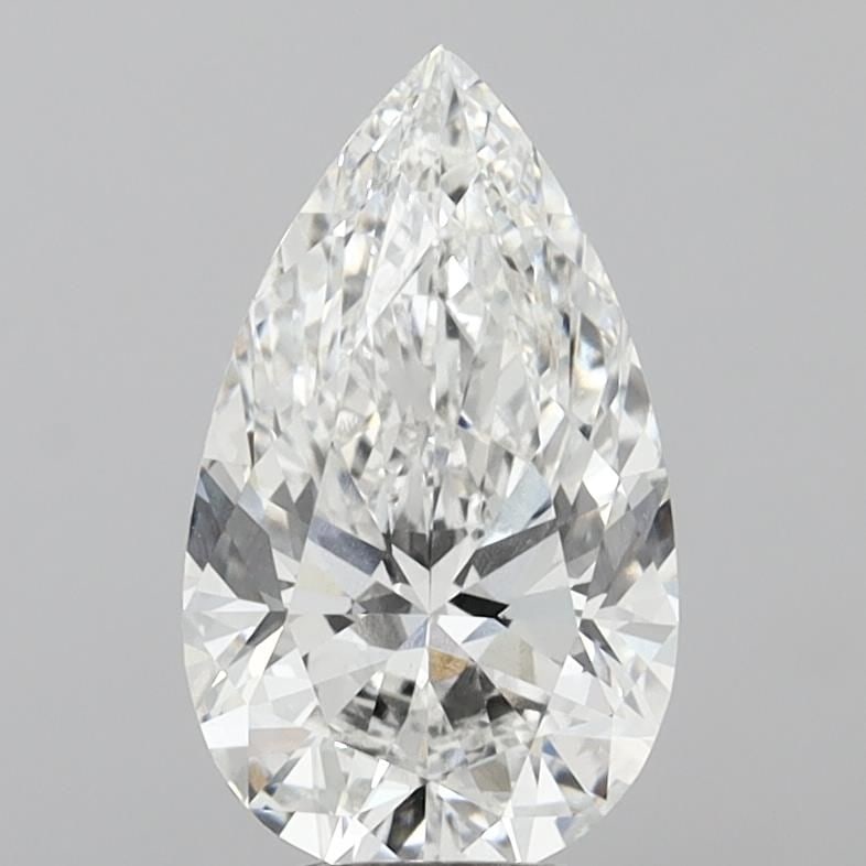 Loose Diamond - PEAR 5.06ct F VS1: Loose Diamond - PEAR 5.06ct F VS1 Source: This is a real non-mined Diamond that has been grown in a lab Shape: PEAR Carats: 5.06 Color: F Clarity: VS1 Certification: IGI Video: