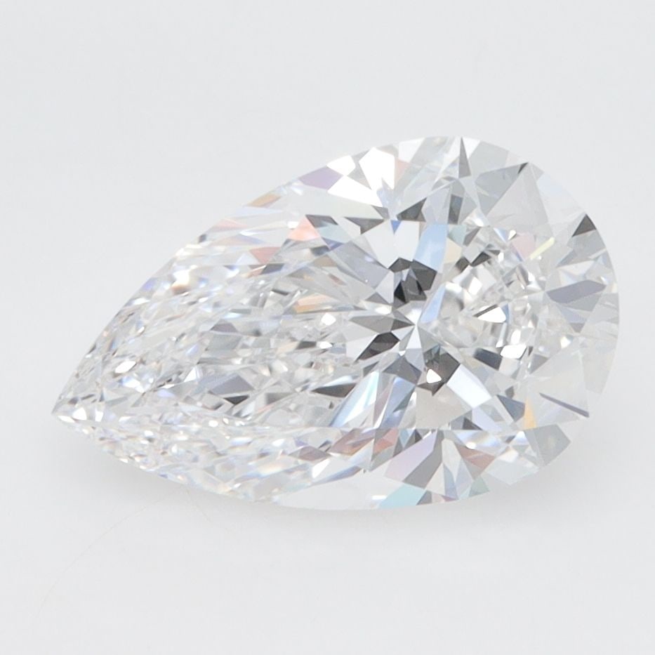 Loose Diamond - PEAR 2.07ct D VVS2: Loose Diamond - PEAR 2.07ct D VVS2 Source: This is a real non-mined Diamond that has been grown in a lab Shape: PEAR Carats: 2.07 Color: D Clarity: VVS2 Certification: IGI Video: