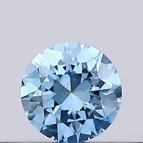 Loose Diamond - ROUND 0.16ct Fancy Vivid Blue SI1: Loose Diamond - ROUND 0.16ct Fancy Vivid Blue SI1 Source: This is a real non-mined Diamond that has been grown in a lab Shape: ROUND Carats: 0.16 Color: Fancy Vivid Blue Certification: IGI Video: