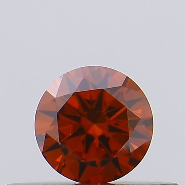 Loose Diamond - ROUND 0.26ct Fancy Deep Orange VS1: Loose Diamond - ROUND 0.26ct Fancy Deep Orange VS1 Source: This is a real non-mined Diamond that has been grown in a lab Shape: ROUND Carats: 0.26 Color: Fancy Deep Orange Certification: IGI Video: