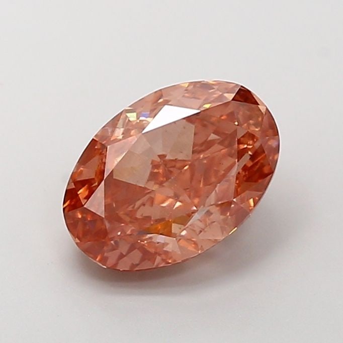 Loose Diamond - OVAL 3.61ct Fancy Vivid Brown Pink VS2: Loose Diamond - OVAL 3.61ct Fancy Vivid Brown Pink VS2 Source: This is a real non-mined Diamond that has been grown in a lab Shape: OVAL Carats: 3.61 Color: Fancy Vivid Brown Pink Certification: IGI V