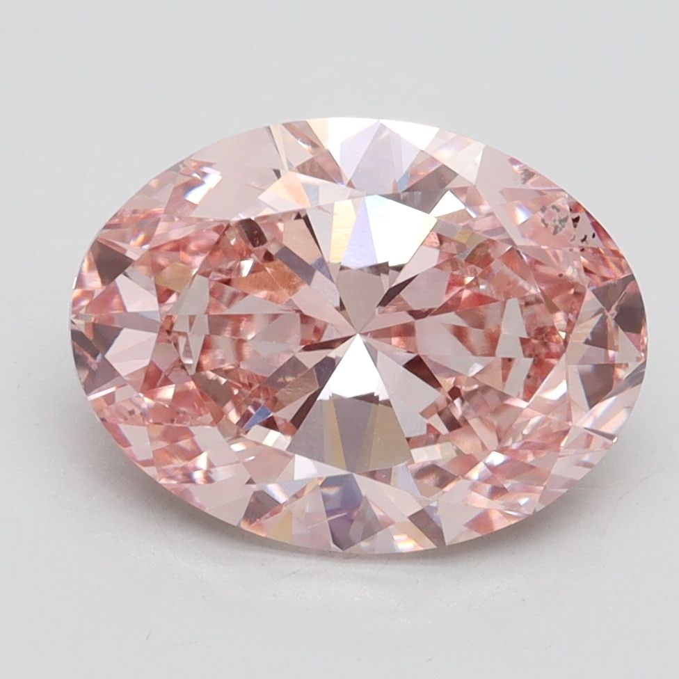Loose Diamond - OVAL 3.2ct Fancy Intense Pink SI1: Loose Diamond - OVAL 3.2ct Fancy Intense Pink SI1 Source: This is a real non-mined Diamond that has been grown in a lab Shape: OVAL Carats: 3.2 Color: Fancy Intense Pink Certification: IGI Video: