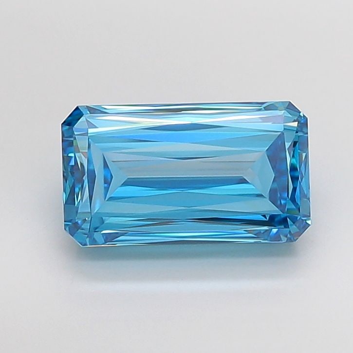 Loose Diamond - RADIANT 5.65ct Fancy Vivid Blue VVS2: Loose Diamond - RADIANT 5.65ct Fancy Vivid Blue VVS2 Source: This is a real non-mined Diamond that has been grown in a lab Shape: RADIANT Carats: 5.65 Color: Fancy Vivid Blue Certification: IGI Video: