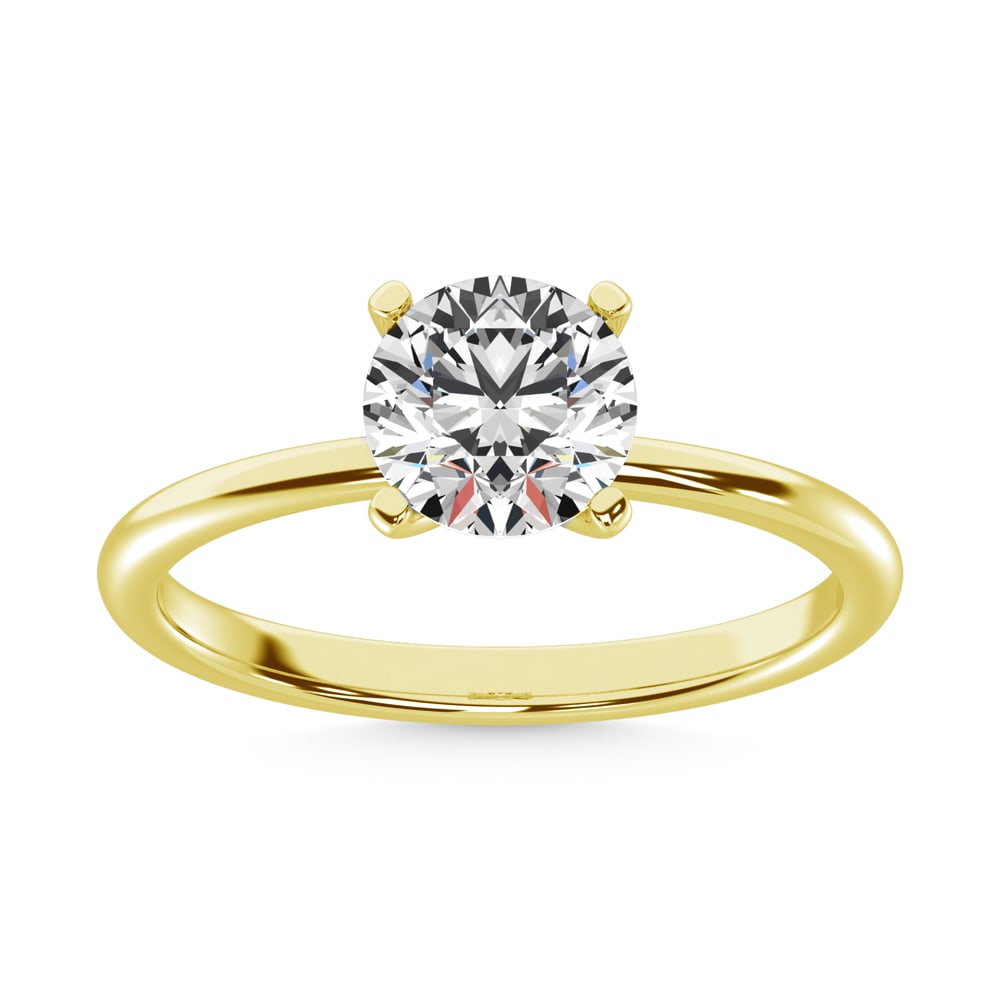 14K Yellow Gold Lab Grown Diamond 3/4 Ct.Tw. Starlab Certified VS F+ Solitaire Pendant (Available in (1 of 3)
