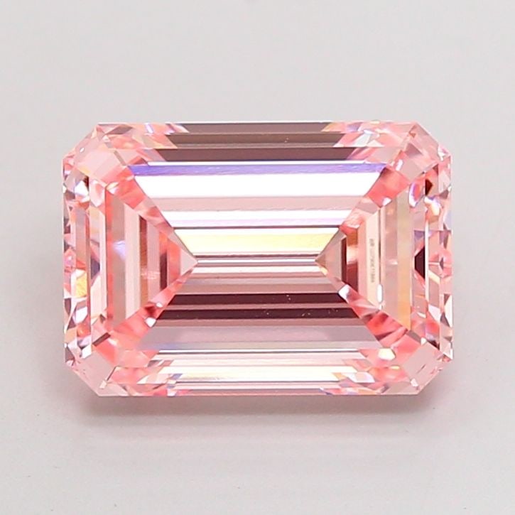 Loose Diamond - EMERALD 5.09ct Fancy Intense Pink VVS2 (1 of 1)