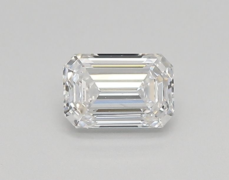 Loose Diamond - EMERALD 0.36ct E VVS2: Loose Diamond - EMERALD 0.36ct E VVS2 Source: This is a real non-mined Diamond that has been grown in a lab Shape: EMERALD Carats: 0.36 Color: E Clarity: VVS2 Certification: IGI Video:
