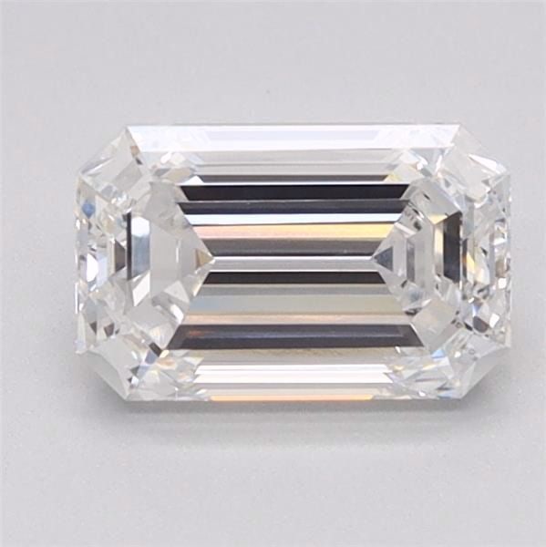 Loose Diamond - EMERALD 2.59ct F VVS1: Loose Diamond - EMERALD 2.59ct F VVS1 Source: This is a real non-mined Diamond that has been grown in a lab Shape: EMERALD Carats: 2.59 Color: F Clarity: VVS1 Certification: IGI Video: