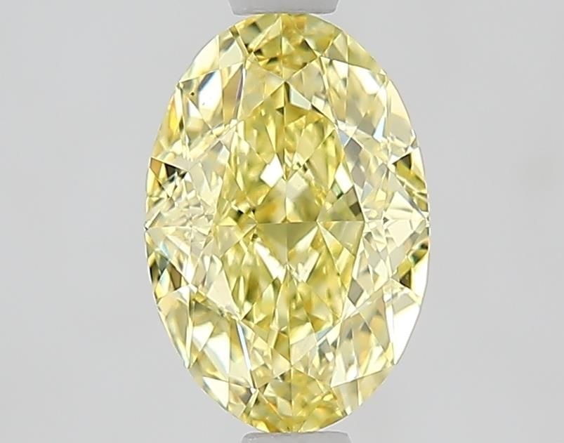 Loose Diamond - OVAL 1.54ct Fancy Yellow VS1: Loose Diamond - OVAL 1.54ct Fancy Yellow VS1 Source: This is a real non-mined Diamond that has been grown in a lab Shape: OVAL Carats: 1.54 Color: Fancy Yellow Certification: IGI Video: