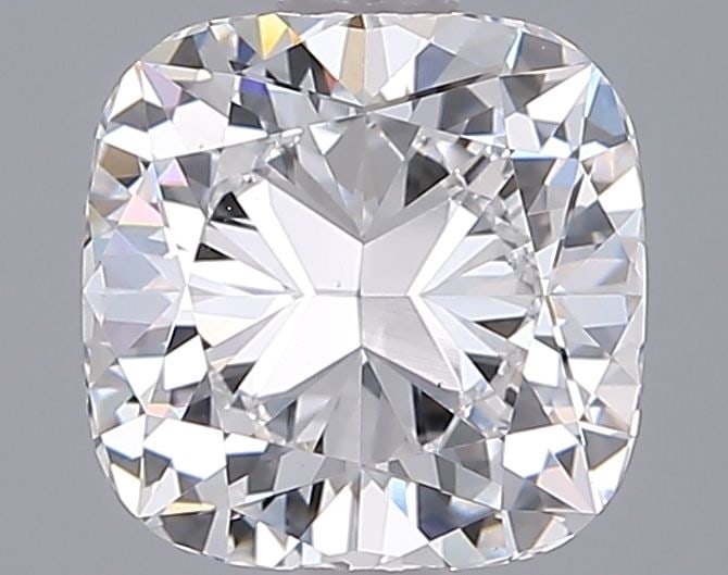 Loose Diamond - CUSHION MODIFIED 2.07ct D VS1: Loose Diamond - CUSHION MODIFIED 2.07ct D VS1 Source: This is a real non-mined Diamond that has been grown in a lab Shape: CUSHION MODIFIED Carats: 2.07 Color: D Clarity: VS1 Certification: IGI