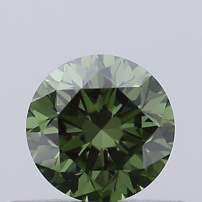 Loose Diamond - ROUND 0.34ct Fancy Vivid Green VS1: Loose Diamond - ROUND 0.34ct Fancy Vivid Green VS1 Source: This is a real non-mined Diamond that has been grown in a lab Shape: ROUND Carats: 0.34 Color: Fancy Vivid Green Certification: NONE Video: