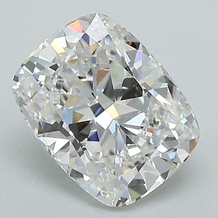 Loose Diamond - CUSHION BRILLIANT 1.9ct E VVS2: Loose Diamond - CUSHION BRILLIANT 1.9ct E VVS2 Source: This is a real non-mined Diamond that has been grown in a lab Shape: CUSHION BRILLIANT Carats: 1.9 Color: E Clarity: VVS2 Certification: IGI