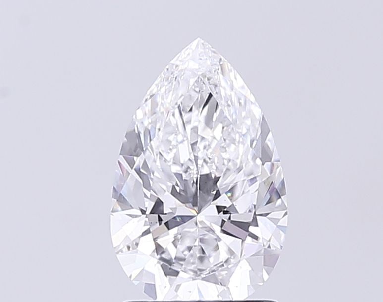 Loose Diamond - PEAR 1.63ct D VS2: Loose Diamond - PEAR 1.63ct D VS2 Source: This is a real non-mined Diamond that has been grown in a lab Shape: PEAR Carats: 1.63 Color: D Clarity: VS2 Certification: IGI Video: