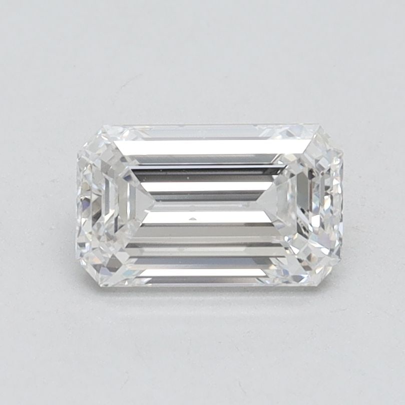 Loose Diamond - EMERALD 1.0ct F SI1: Loose Diamond - EMERALD 1.0ct F SI1 Source: This is a real non-mined Diamond that has been grown in a lab Shape: EMERALD Carats: 1.0 Color: F Clarity: SI1 Certification: IGI Video: