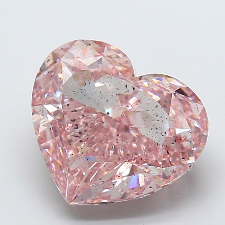 Loose Diamond - HEART 5.0ct Fancy Vivid Pink SI2: Loose Diamond - HEART 5.0ct Fancy Vivid Pink SI2 Source: This is a real non-mined Diamond that has been grown in a lab Shape: HEART Carats: 5.0 Color: Fancy Vivid Pink Certification: NONE Video:
