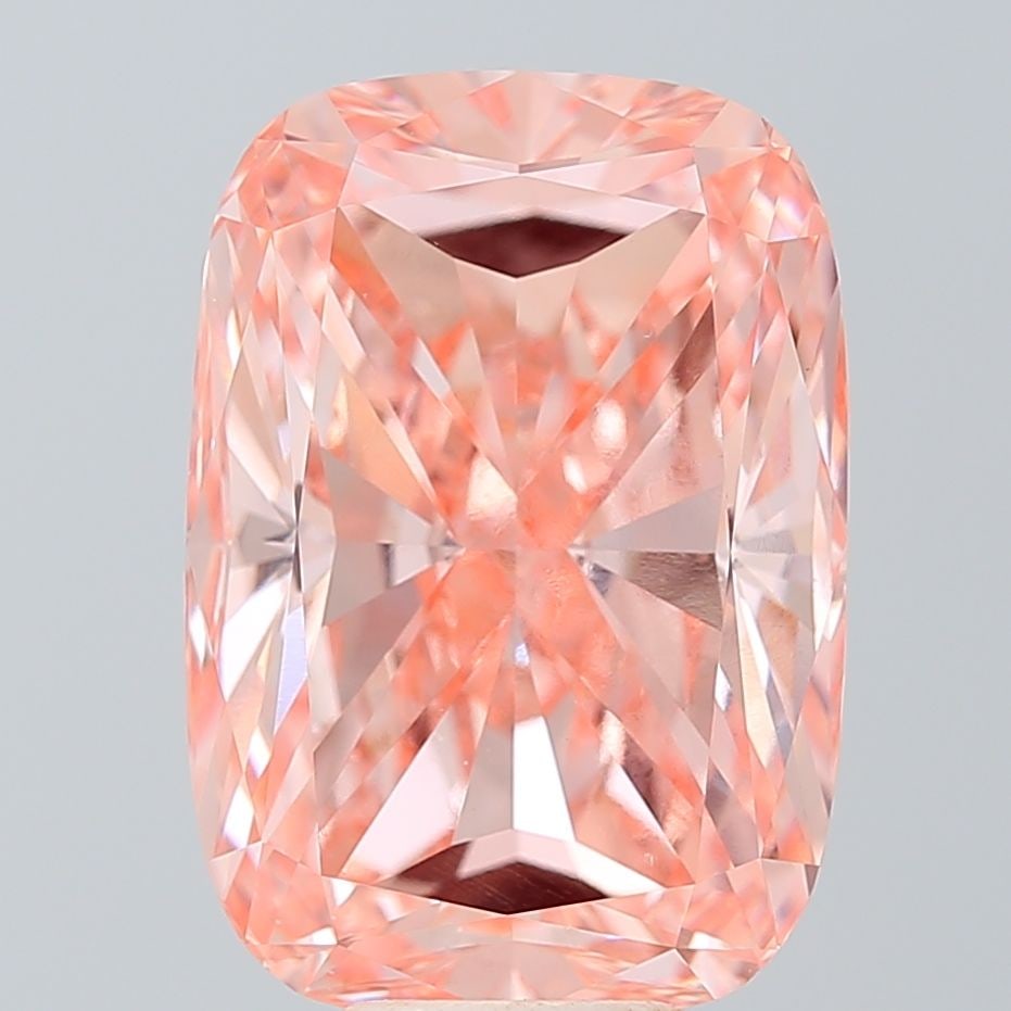 Loose Diamond - CUSHION MODIFIED 10.03ct Fancy Vivid Pink VS1: Loose Diamond - CUSHION MODIFIED 10.03ct Fancy Vivid Pink VS1 Source: This is a real non-mined Diamond that has been grown in a lab Shape: CUSHION MODIFIED Carats: 10.03 Color: Fancy Vivid Pink Certif