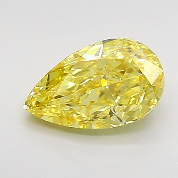 Loose Diamond - PEAR 2.38ct Fancy Vivid Yellow VS1: Loose Diamond - PEAR 2.38ct Fancy Vivid Yellow VS1 Source: This is a real non-mined Diamond that has been grown in a lab Shape: PEAR Carats: 2.38 Color: Fancy Vivid Yellow Certification: IGI Video: