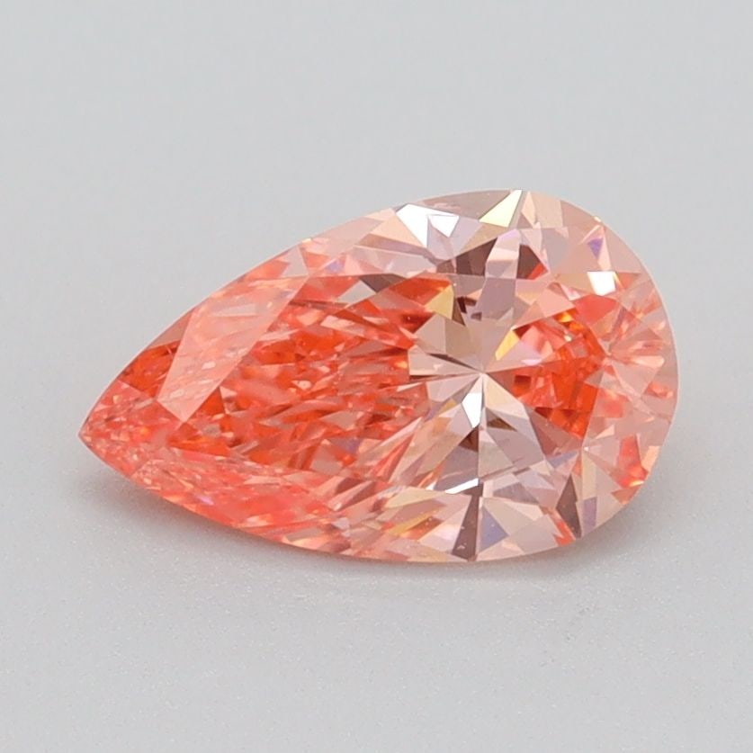 Loose Diamond - PEAR 1.02ct Fancy Vivid Pink VS2: Loose Diamond - PEAR 1.02ct Fancy Vivid Pink VS2 Source: This is a real non-mined Diamond that has been grown in a lab Shape: PEAR Carats: 1.02 Color: Fancy Vivid Pink Certification: IGI Video: Video