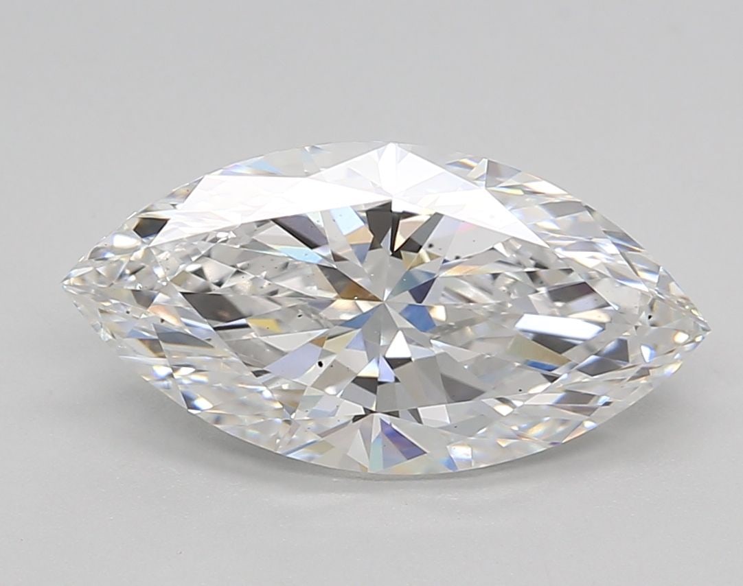 Loose Diamond - MARQUISE 3.01ct F SI1: Loose Diamond - MARQUISE 3.01ct F SI1 Source: This is a real non-mined Diamond that has been grown in a lab Shape: MARQUISE Carats: 3.01 Color: F Clarity: SI1 Certification: NONE Video: