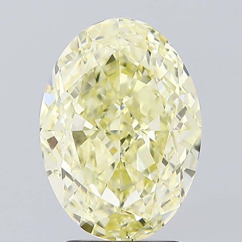 Loose Diamond - OVAL 3.01ct Fancy Yellow VS1: Loose Diamond - OVAL 3.01ct Fancy Yellow VS1 Source: This is a real non-mined Diamond that has been grown in a lab Shape: OVAL Carats: 3.01 Color: Fancy Yellow Certification: IGI Video:
